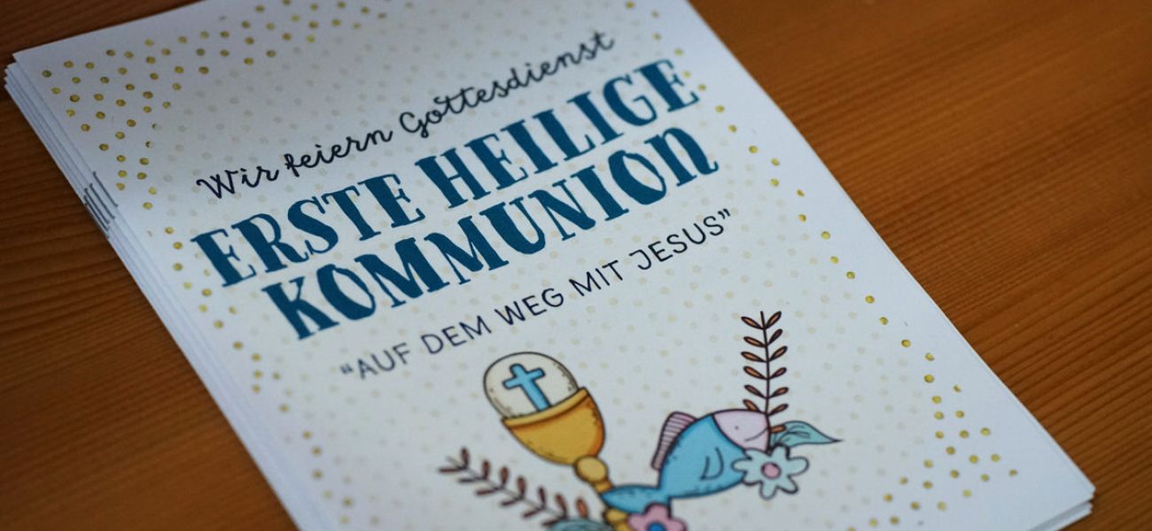 Erstkommunion "Auf dem Weg mit Jesus"