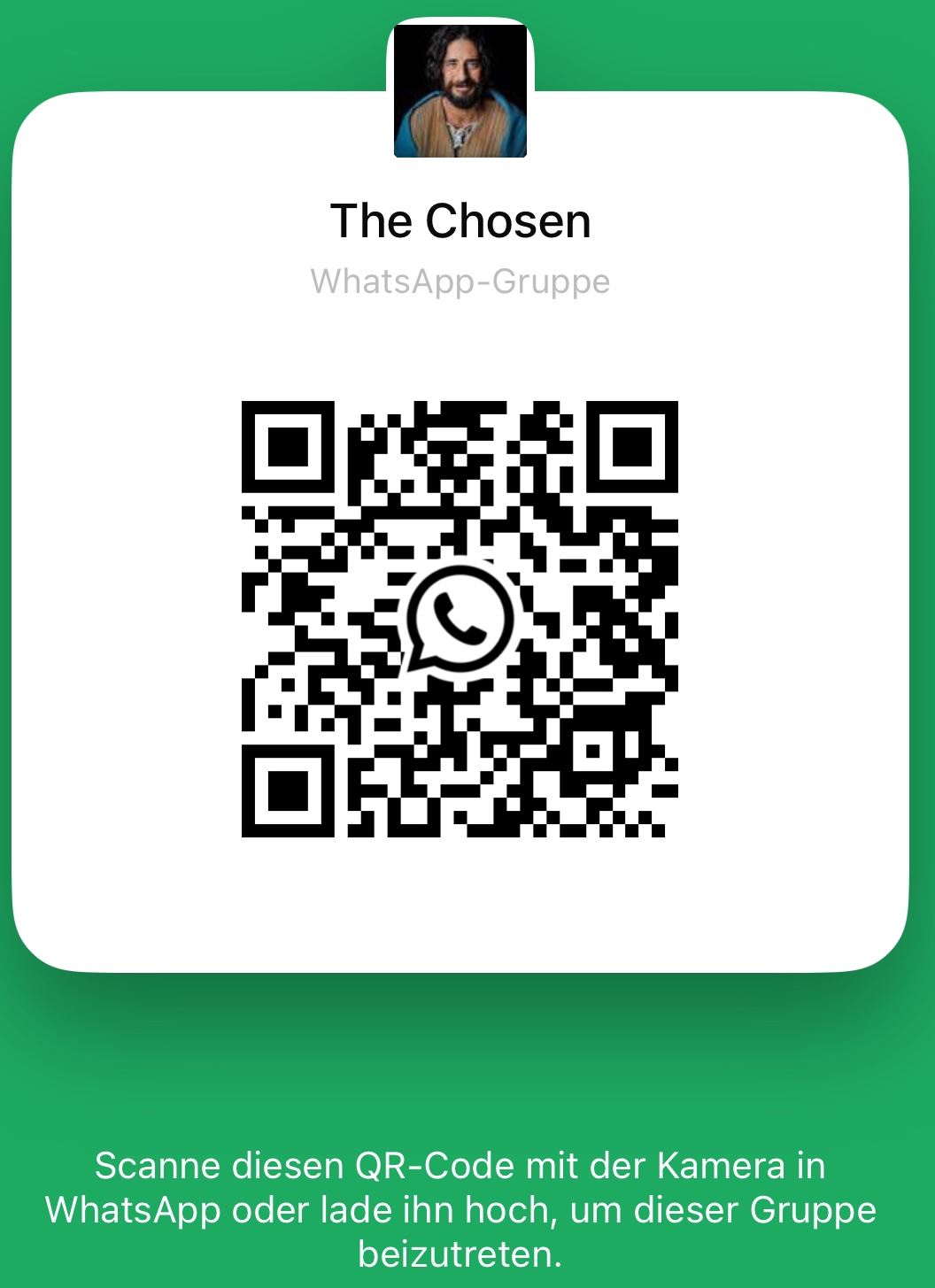 thechosen whatsapp