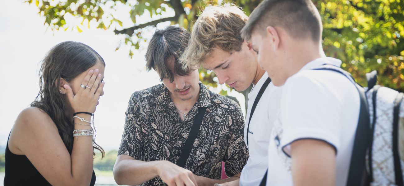 Firmleiter*innen unterwegs im Outdoor-Espace- Room