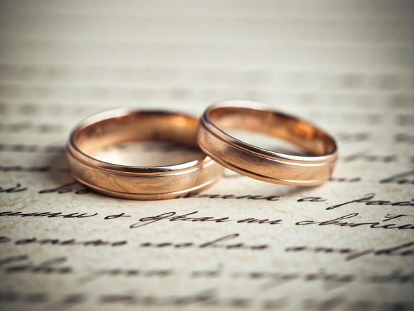 Einladung zum Festgottesdienst zur Goldenen Hochzeit