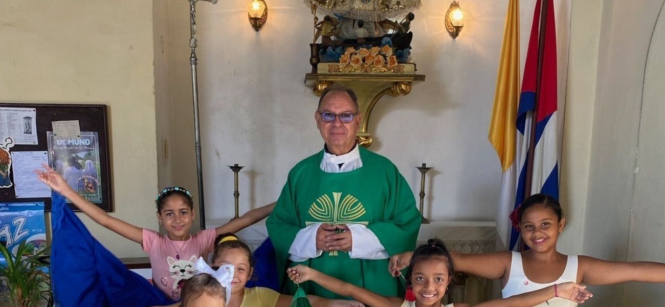 Kirche in Not - Pater José L. Correa Lira zu Besuch in unseren Gottesdiensten