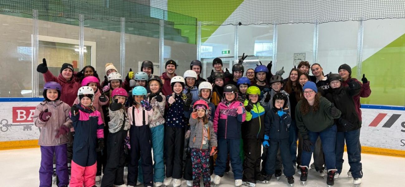 Jubla besucht Eissportzentrum Lerchenfeld