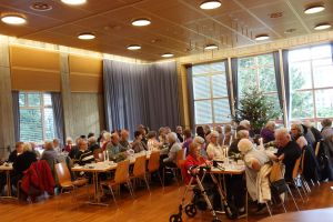 Rückblick der Weihnachtsfeier der Senioren und Seniorinnen