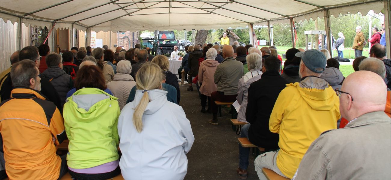 Gottesdienst in der Obstsortensammlung