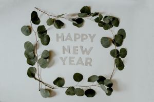 Neujahrsgruss und Farbliche Einheit