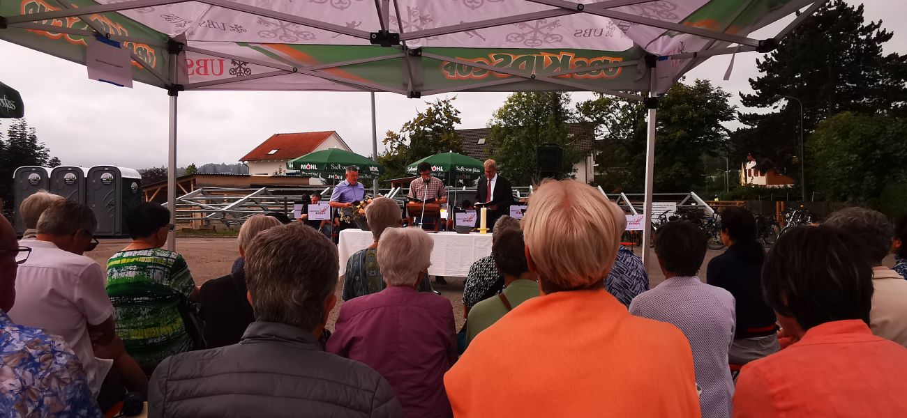 Ökumenischer Gottesdienst beim «Slow Up» am 28. August