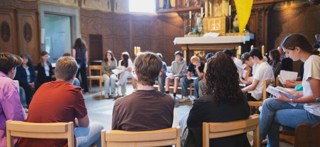 Begegnungsnachmittag der Firmlinge in Steinebrunn