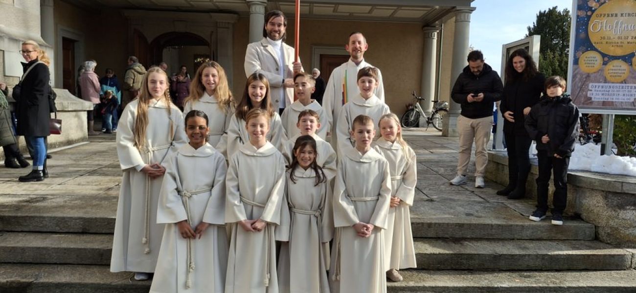 Ministrantenaufnahme und Spaghettiplausch 2024