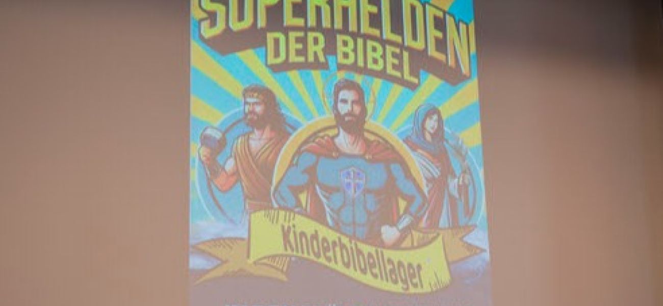 Kinderbibellager "Superhelden der Bibel"