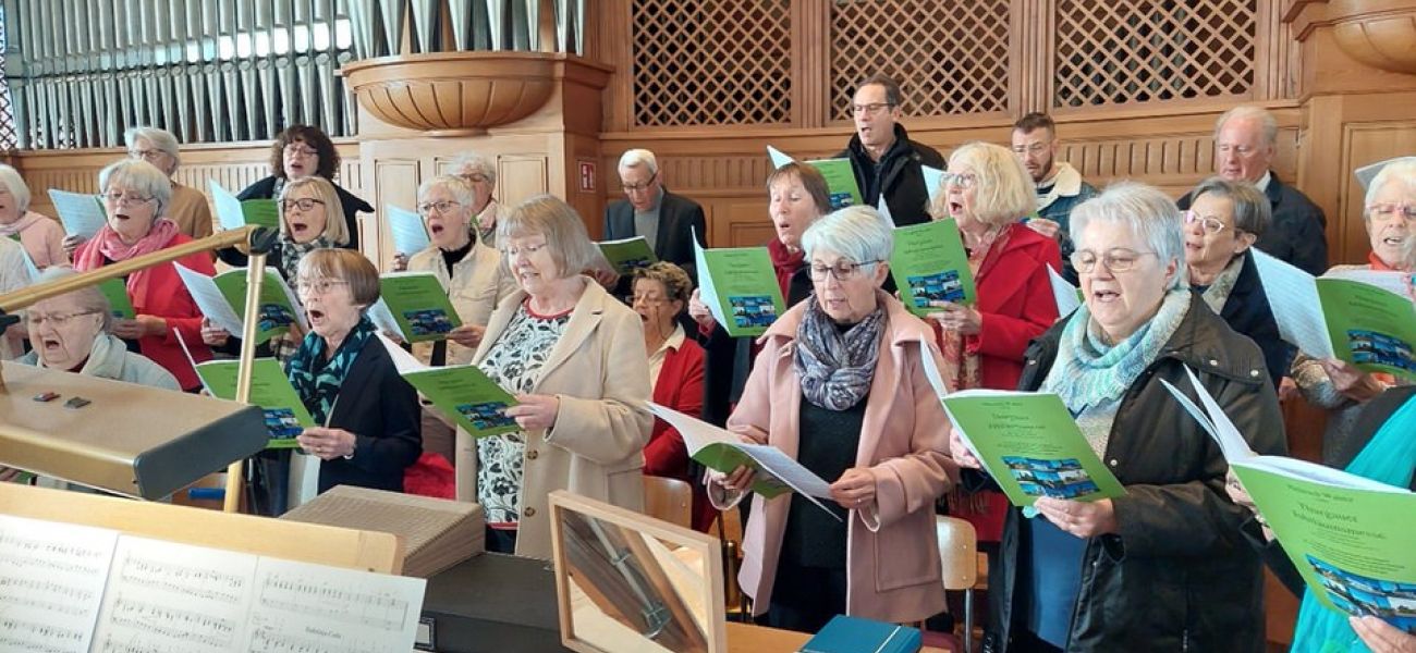 Kirchenchor jubiliert
