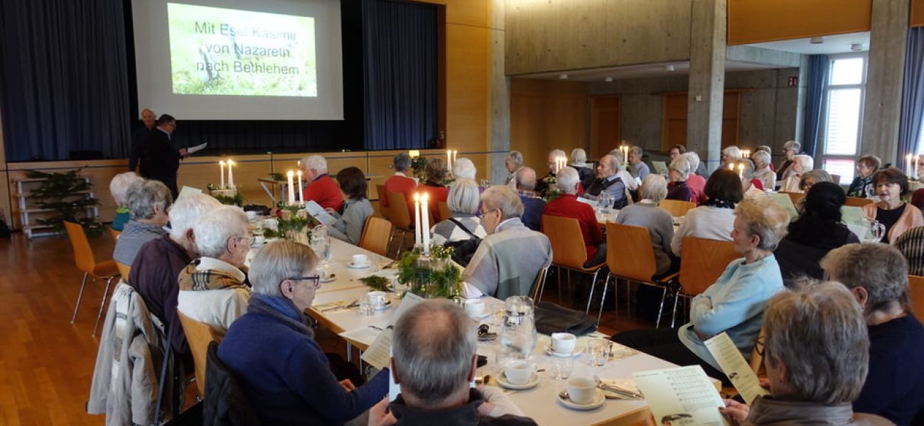 Senioren-Weihnachtsfeier – der Weg nach Bethlehem