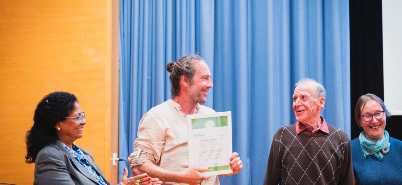 Seit 10 Jahren zertifiziert mit dem "Grüner Güggel"