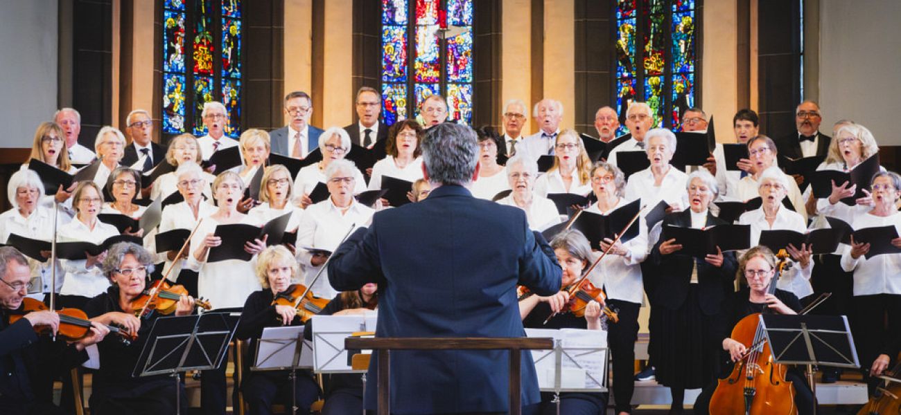 Unser Leben ist ein Geschenk - auch das Konzert des Kirchenchors