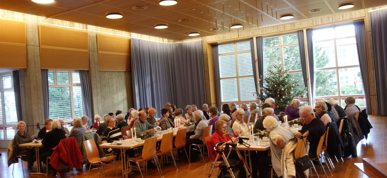 Rückblick der Weihnachtsfeier der Senioren und Seniorinnen